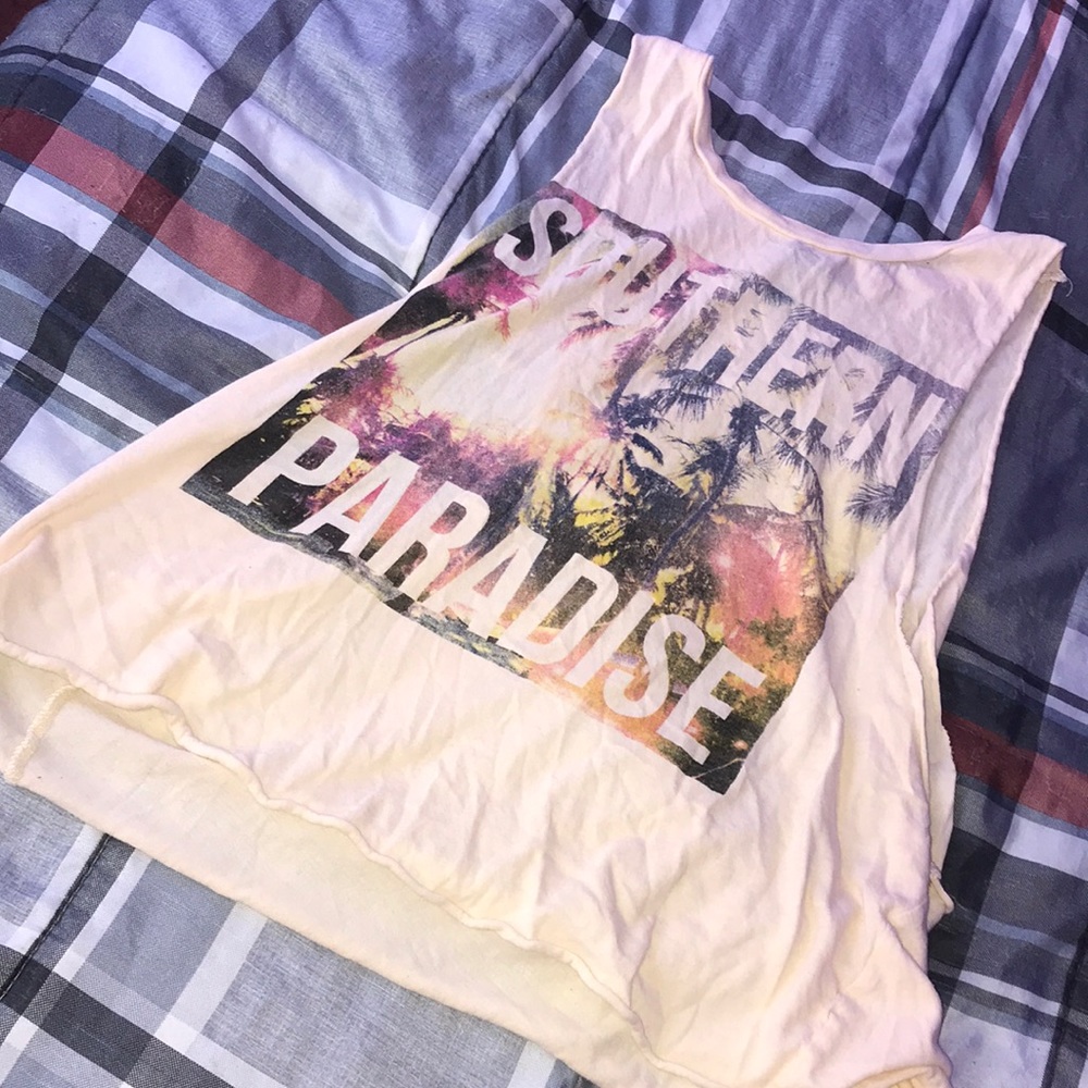 Peach Muscle tee